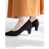チャンキーヒール ポインテッドトゥ パンプス | welleg | 詳細画像19