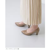 チャンキーヒール ポインテッドトゥ パンプス | welleg | 詳細画像28