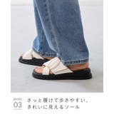 サンダル ゴールドバックル レディース | welleg | 詳細画像18 