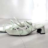 1059アクアミントPU | ミュール サンダル 痛くない | welleg