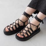 1020ブラックPU | スポーツサンダル レディース 5センチヒール | welleg