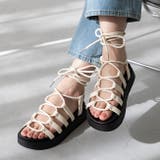 1001アイボリーPU | スポーツサンダル レディース 5センチヒール | welleg