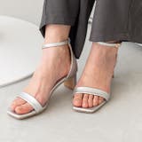 1140シルバーPU | サンダル ストラップ 脱げない | welleg