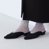 4219ブラックポンポン | ミュール サンダル つっかけ | welleg