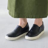 1020ブラックPU | スリッポン スニーカー レディース | welleg