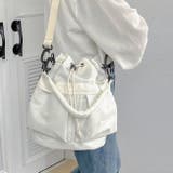 9007ホワイトZK | ショルダーバッグ ドロストバッグ ショルダー | welleg