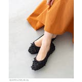 スクエアトゥ バレエシューズ バレエコア | welleg | 詳細画像13 