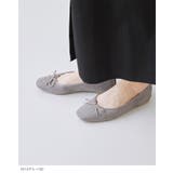 スクエアトゥ バレエシューズ バレエコア | welleg | 詳細画像31 