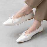 1001アイボリーPU | バレエシューズ レディース パンプス | welleg