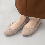 3034グレージュsd | 【幅広 4E】 バレエシューズ | welleg