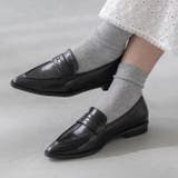 1020ブラックPU | ローファー レディース コインローファー | welleg