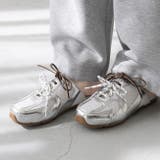 1140シルバーPU | ミュール スニーカー レディース | welleg