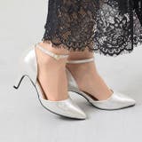 シルバー／クロス | パンプス ストラップ 痛くない | welleg