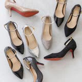 アンクルストラップ 8cmヒール ポインテッドトゥパンプス | welleg | 詳細画像3 