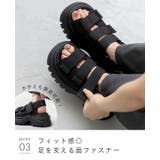 スポーツサンダル レディース 厚底 | welleg | 詳細画像19 
