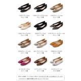 ポインテッドトゥ Vカットデザイン ローヒール | welleg | 詳細画像2 