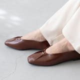 1084ブラウンPU | パンプス ぺたんこ フラットシューズ | welleg