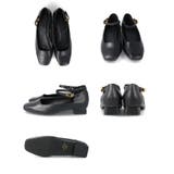 スクエアトゥ ストラップ 変形ヒール | welleg | 詳細画像28 