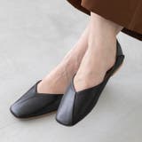 ブラックxラメ／スムース調 | スクエアトゥ 2wayバブーシュ レディース | welleg