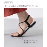 ストラップサンダル 甲ストラップ サンダル | welleg | 詳細画像8