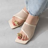 4001アイボリーメッシュ | トングサンダル リングサンダル レディース | welleg