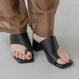 1020ブラックPU | トングサンダル つっかけ かかとなし | welleg