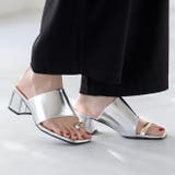 1140シルバーPU | トングサンダル リングサンダル レディース | welleg