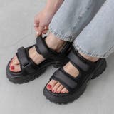 1020ブラックPU | スポーツサンダル 痛くない 歩きやすい | welleg