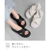 サンダル レディース ラウンドトゥ | welleg | 詳細画像13 