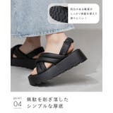 サンダル レディース ラウンドトゥ | welleg | 詳細画像15 