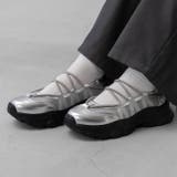 4140シルバー | スニーカー レディース バレエスニーカー | welleg