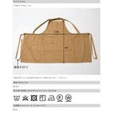 ミニ丈 シンプルエプロン レディース | welleg | 詳細画像3