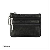 ブラック | キーリング 付き 小銭入れ | ファッション雑貨オーバーフラッグ