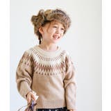 BEIGE | ユニセックス クルーネック ノルディック柄 | pairmanon