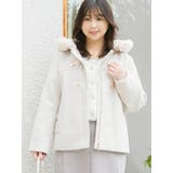 【WEB限定】ファー付きビットショートコート[品番：PLMW0010213]｜Re-J＆SUPURE（リジェイアンドスプル）のレディースファッション通販｜SHOPLIST（ショップリスト）