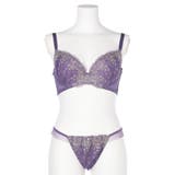 [D85-I95]【脇高】フラワー刺繍ブラ＆ショーツ[モールドカップ] | Re-J＆SUPURE | 詳細画像2 