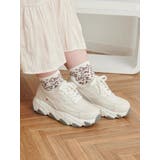 ベージュ | 【la farfa SHOES/ラ・ファーファシューズ】厚底スニーカー | Re-J＆SUPURE