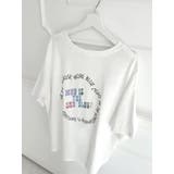レインボーバックロゴプリントTシャツ | Re-J&SUPURE | 詳細画像2