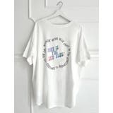 レインボーバックロゴプリントTシャツ | Re-J&SUPURE | 詳細画像3