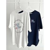 レインボーバックロゴプリントTシャツ | Re-J&SUPURE | 詳細画像4