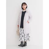 ストレッチボリューム襟ロングダウンコート | Re-J&SUPURE | 詳細画像7