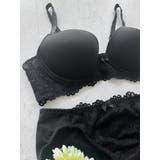 [D85-I95]シームレスレースブラ＆ショーツ[モールドカップ] | Re-J＆SUPURE | 詳細画像3 