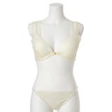 アイボリー | [D85-I95]ストラップレースブラ＆ショーツ[モールドカップ] | Re-J＆SUPURE