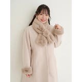 ファーティペット付きロングコート | Re-J＆SUPURE | 詳細画像6 