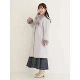 ファーティペット付きロングコート | Re-J＆SUPURE | 詳細画像9 