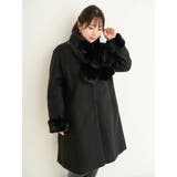 ファーティペット付きロングコート | Re-J＆SUPURE | 詳細画像24 