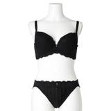 [D85-H95]プリーツレースブラ＆ショーツ(モールドカップ) | Re-J＆SUPURE | 詳細画像3 