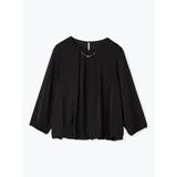 ラクケアアクセサリー付きタックバルーンブラウス | Re-J&SUPURE | 詳細画像40