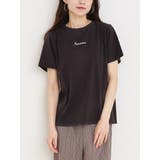 ミニロゴ刺繍Tシャツ | Re-J＆SUPURE | 詳細画像1 