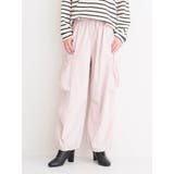 ベージュ | ドロストリボンポケットカーゴパンツ | Re-J＆SUPURE